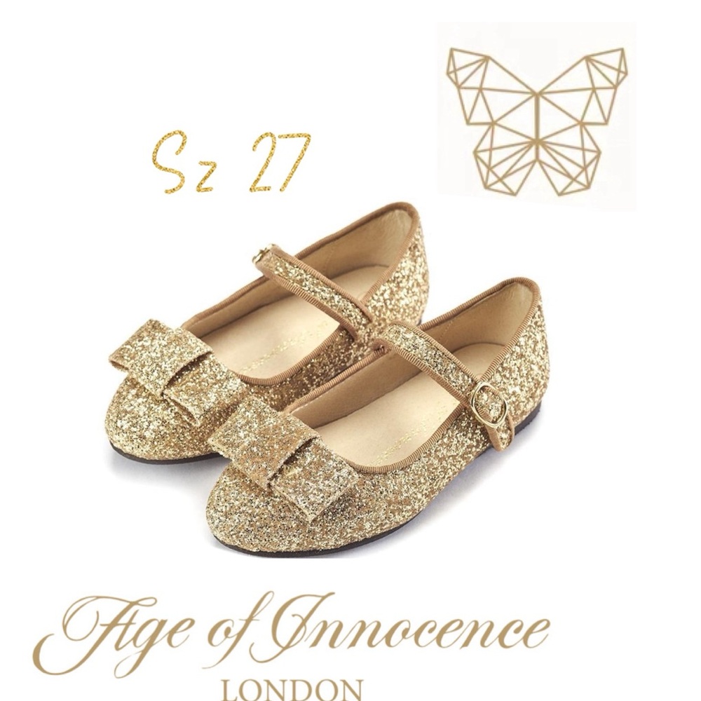 AOI AGE OF INNOCENCE sz 27 ELLEN GLITTER GOLD